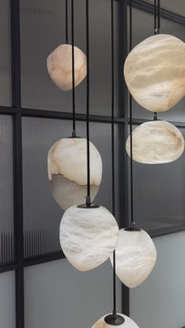 Alabaster Stone Chandelier