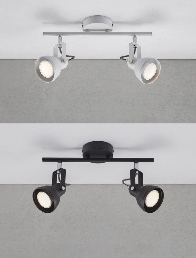 nordlux aslak 2 adjustable ceiling light flush mount