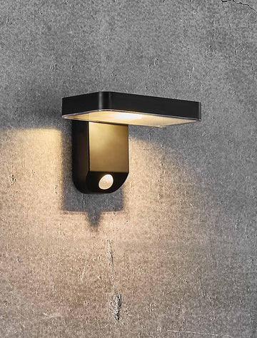 Cordless Solar LED Rica Square Wall - Lucendi