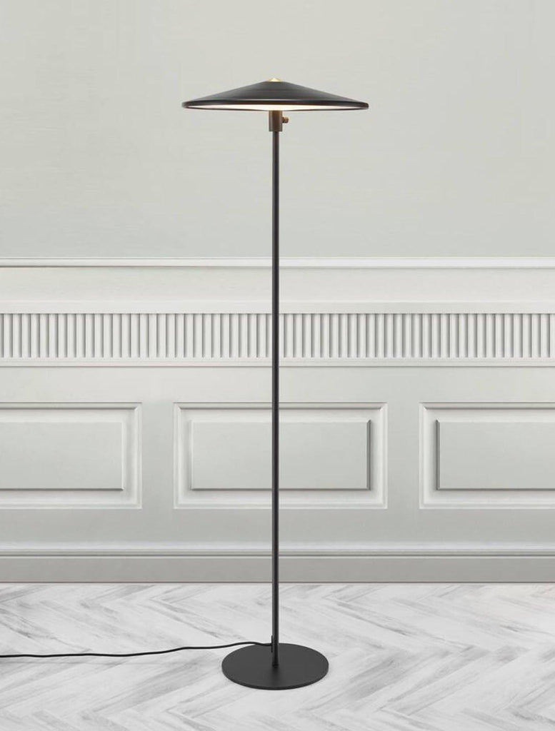 black floor lamp Nordlux Balance Moodmaker