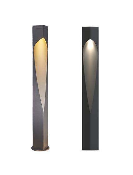 tall garden lamp pole with soft interior glow for spa and wellness concordia garden lamp